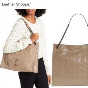 COPY - Ysl calf skin shopper shoulder/crossbody